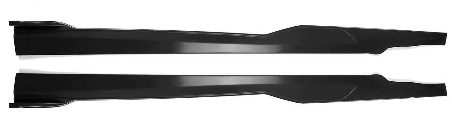 2015 - 24 Charger SRT Scatpack Slim Splitter &amp; Side Skirts Kit (Unpainted/Gloss/Carbon)