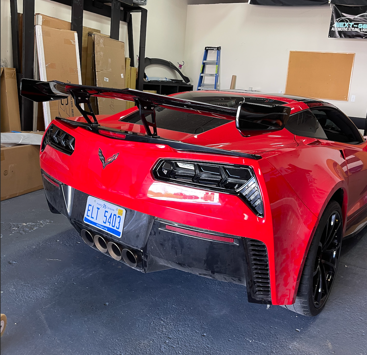 2014 - 19 Corvette C7 XB Smoked LED Tail Lights | Morimoto