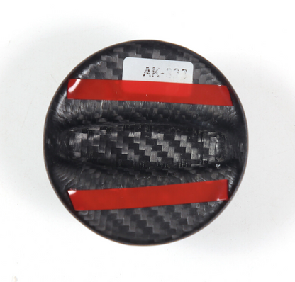 C8 Corvette Real Carbon Fiber Engine Oil Coolant Water Tank Cap Cover Kit