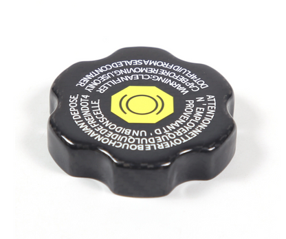 C8 Corvette Real Carbon Fiber Engine Oil Coolant Water Tank Cap Cover Kit