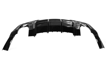 2014-15 Camaro Stealth Quad Tip Rear Diffuser (Matte/Gloss/Carbon)  | LT/LS/RS/SS