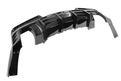 2014-15 Camaro Stealth Quad Tip Rear Diffuser (Matte/Gloss/Carbon)  | LT/LS/RS/SS