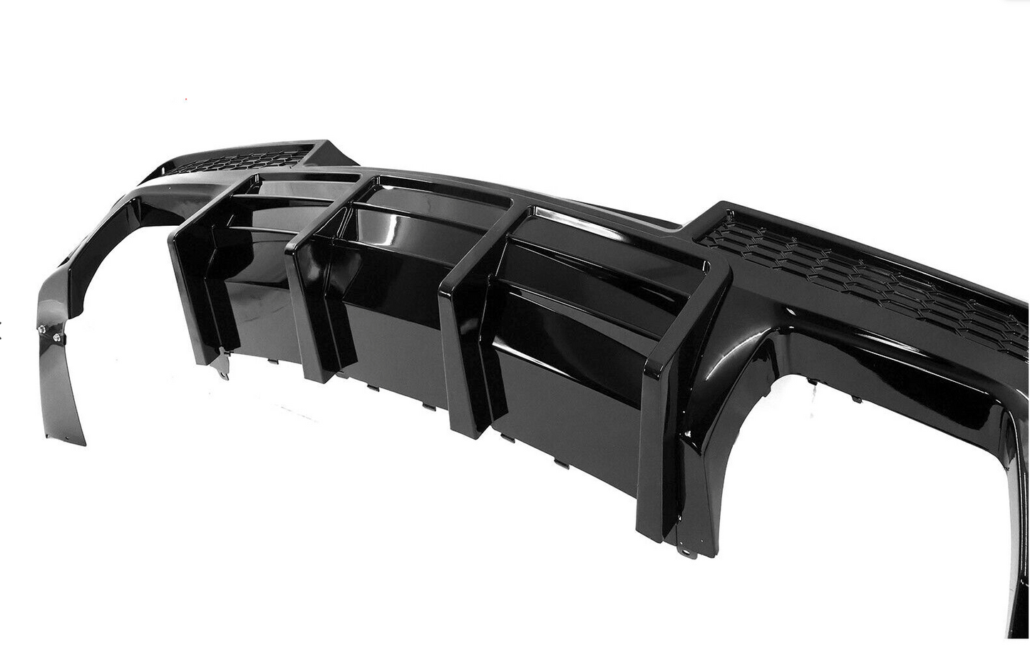 2014-15 Camaro Stealth Quad Tip Rear Diffuser (Matte/Gloss/Carbon)  | LT/LS/RS/SS