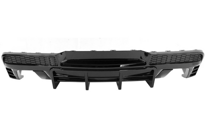 2014-15 Camaro Stealth Quad Tip Rear Diffuser (Matte/Gloss/Carbon)  | LT/LS/RS/SS