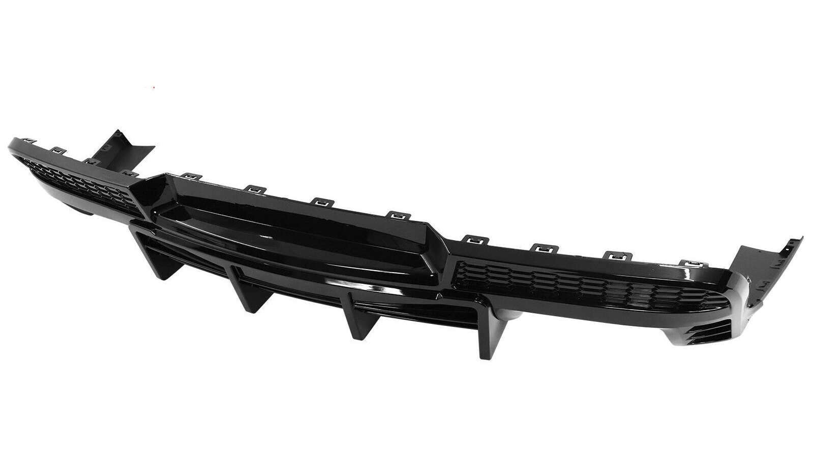 2014-15 Camaro Stealth Quad Tip Rear Diffuser (Matte/Gloss/Carbon)  | LT/LS/RS/SS