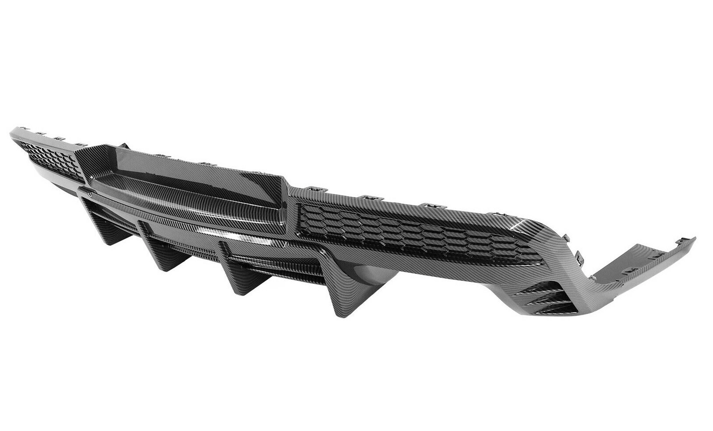 2014-15 Camaro Stealth Quad Tip Rear Diffuser (Matte/Gloss/Carbon)  | LT/LS/RS/SS