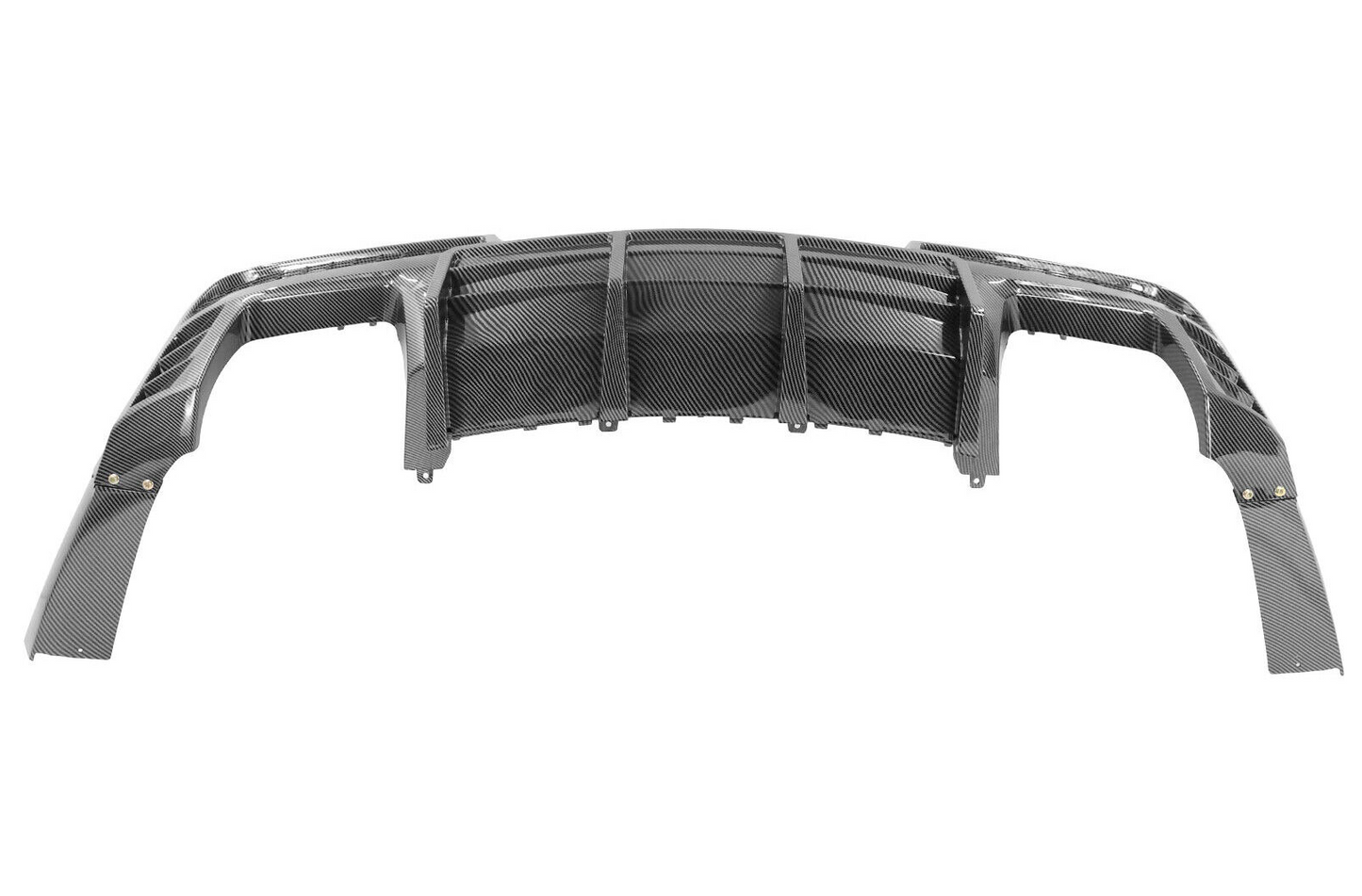 2014-15 Camaro Stealth Quad Tip Rear Diffuser (Matte/Gloss/Carbon)  | LT/LS/RS/SS