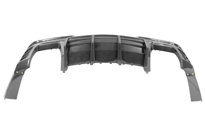 2014-15 Camaro Stealth Quad Tip Rear Diffuser (Matte/Gloss/Carbon)  | LT/LS/RS/SS