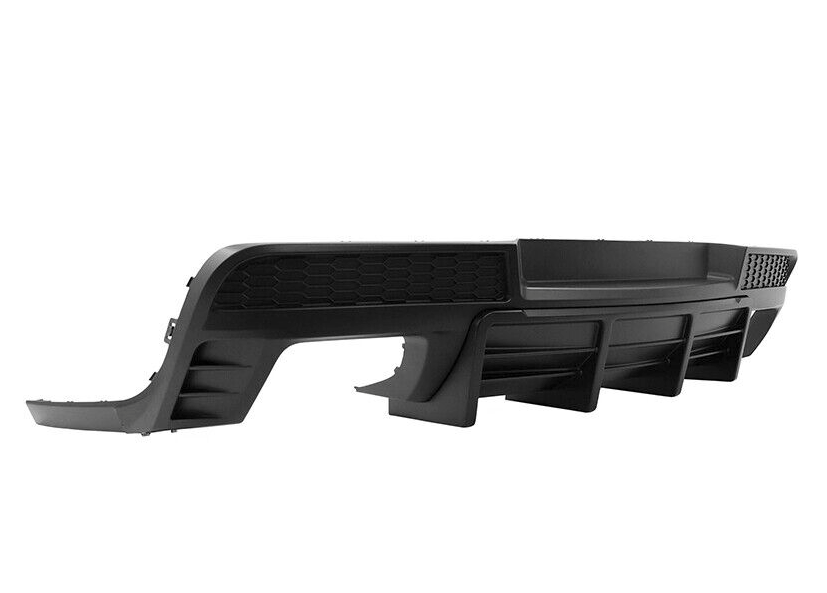 2014-15 Camaro Stealth Quad Tip Rear Diffuser (Matte/Gloss/Carbon)  | LT/LS/RS/SS