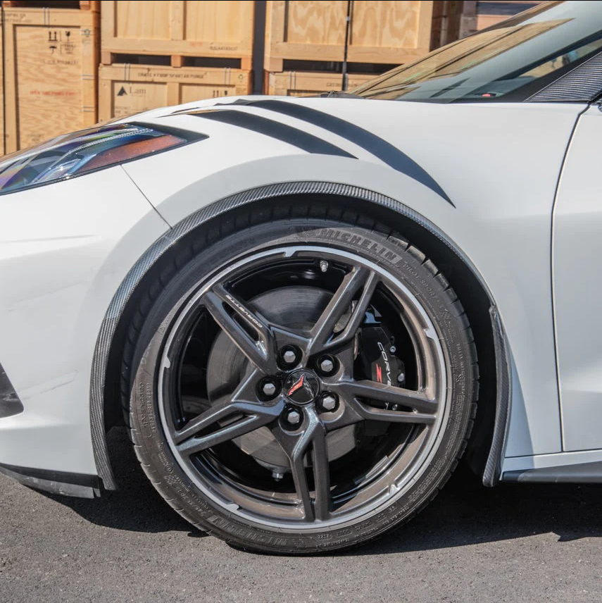 C8 Corvette Front Fender Flares Wheel Trim