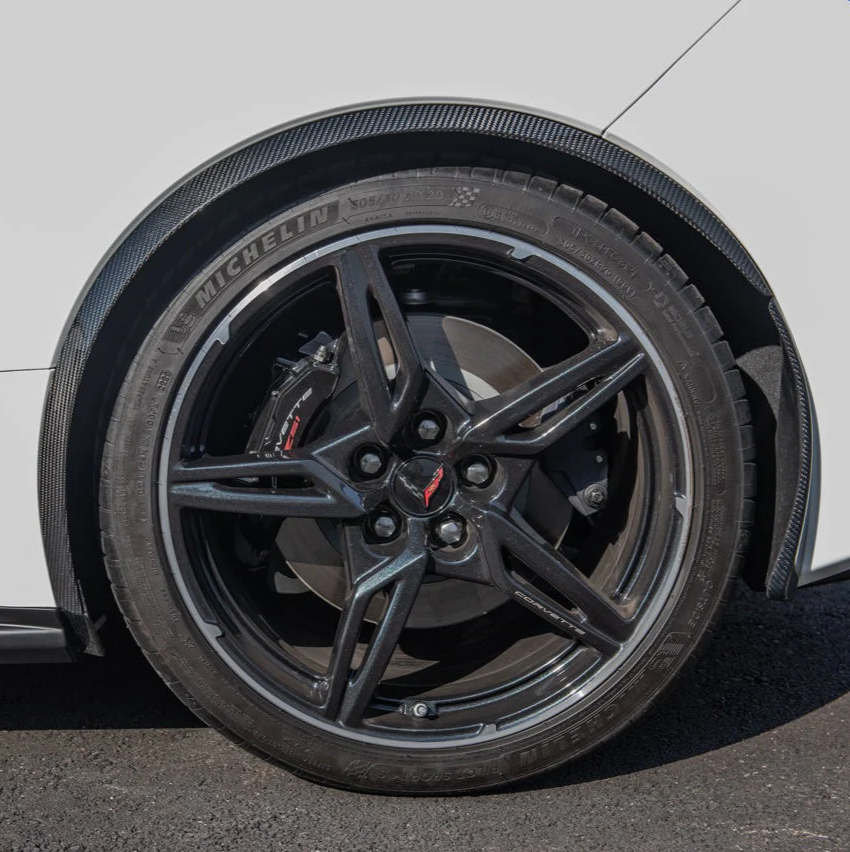 C8 Corvette Front Fender Flares Wheel Trim