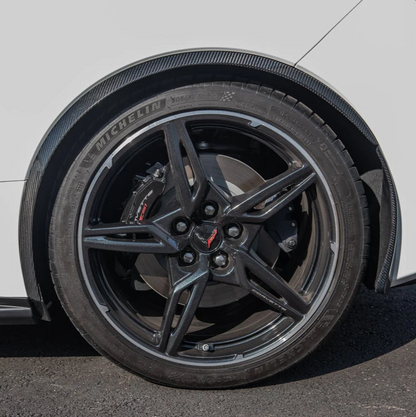 C8 Corvette Front Fender Flares Wheel Trim
