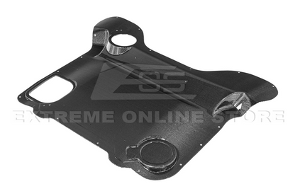 C8 Corvette HTC Carbon Fiber Engine Bay Panel Cover