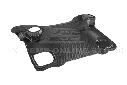 C8 Corvette HTC Carbon Fiber Engine Bay Panel Cover