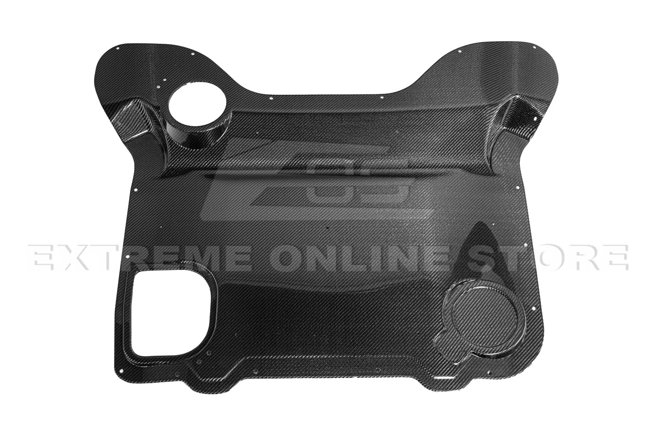 C8 Corvette HTC Carbon Fiber Engine Bay Panel Cover