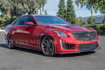 2016 - 19 CTS-V Carbon Fiber Front Splitter &amp; Fender Flares