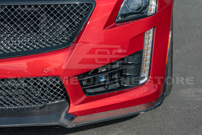 2016 - 19 CTS-V Carbon Fiber Front Splitter &amp; Fender Flares