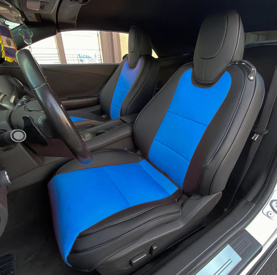2010 - 15 Camaro Coupe Custom Leather Seat Covers