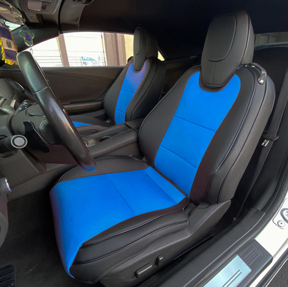 2010 - 15 Camaro Coupe Custom Leather Seat Covers