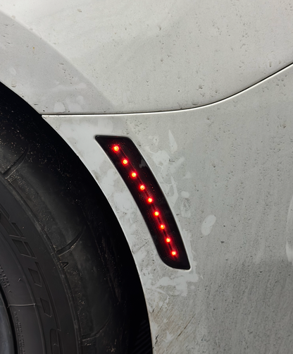 2016 - 24 Camaro Smoked LED RGB/Flow Side Marker Lights | Color Changing