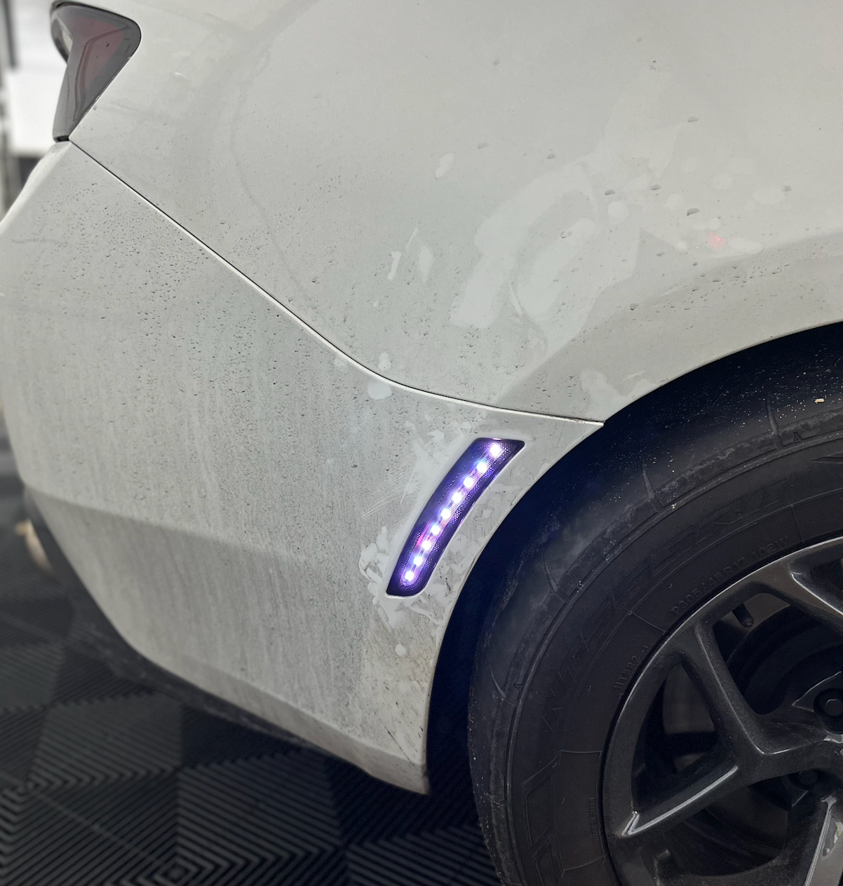 2016 - 24 Camaro Smoked LED RGB/Flow Side Marker Lights | Color Changing