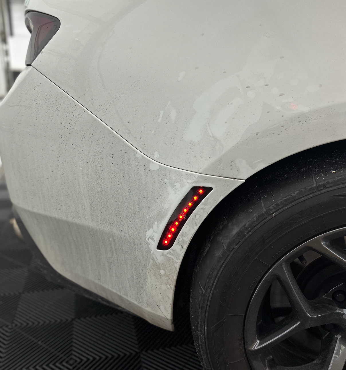 2016 - 24 Camaro Smoked LED RGB/Flow Side Marker Lights | Color Changing
