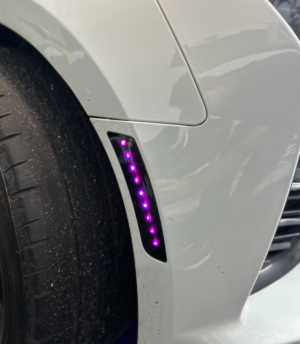2016 - 24 Camaro Smoked LED RGB/Flow Side Marker Lights | Color Changing