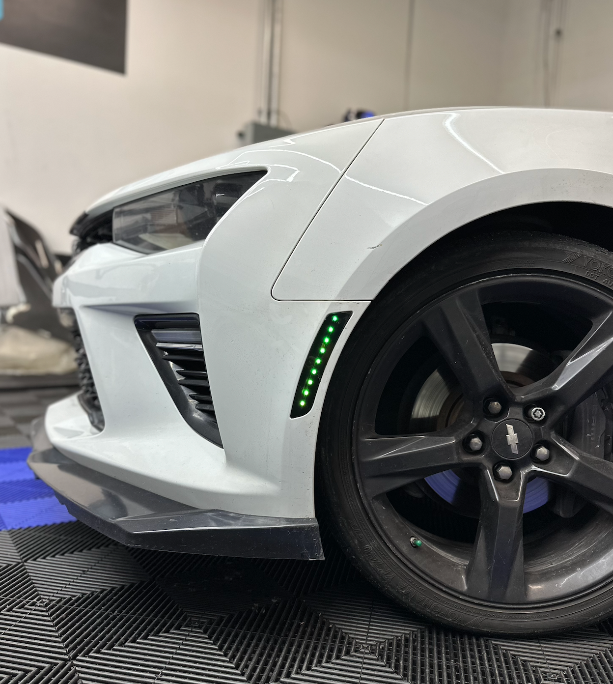 2016 - 24 Camaro Smoked LED RGB/Flow Side Marker Lights | Color Changing