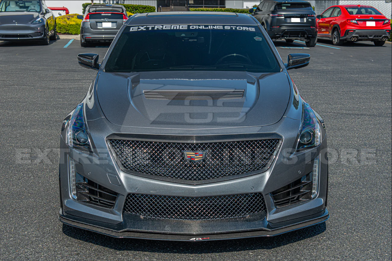 2016 - 19 Cadillac CTS-V Carbon Fiber Front Grille Insert