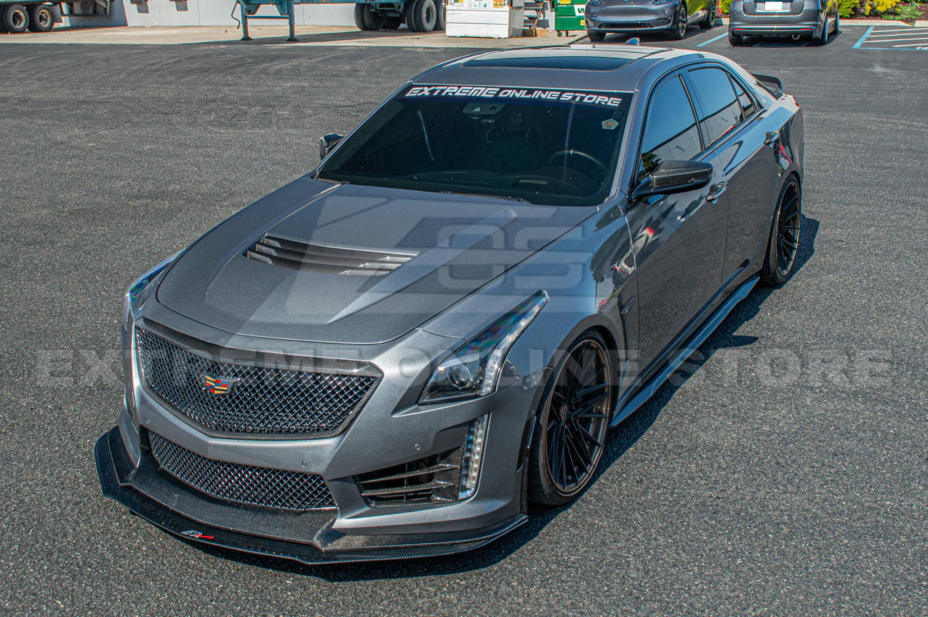 2016 - 19 Cadillac CTS-V Carbon Fiber Front Grille Insert