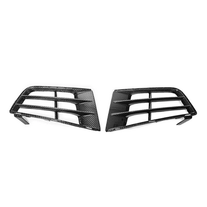 2016 - 19 Cadillac CTS-V Carbon Fiber Front Side Grille Bezel Insert