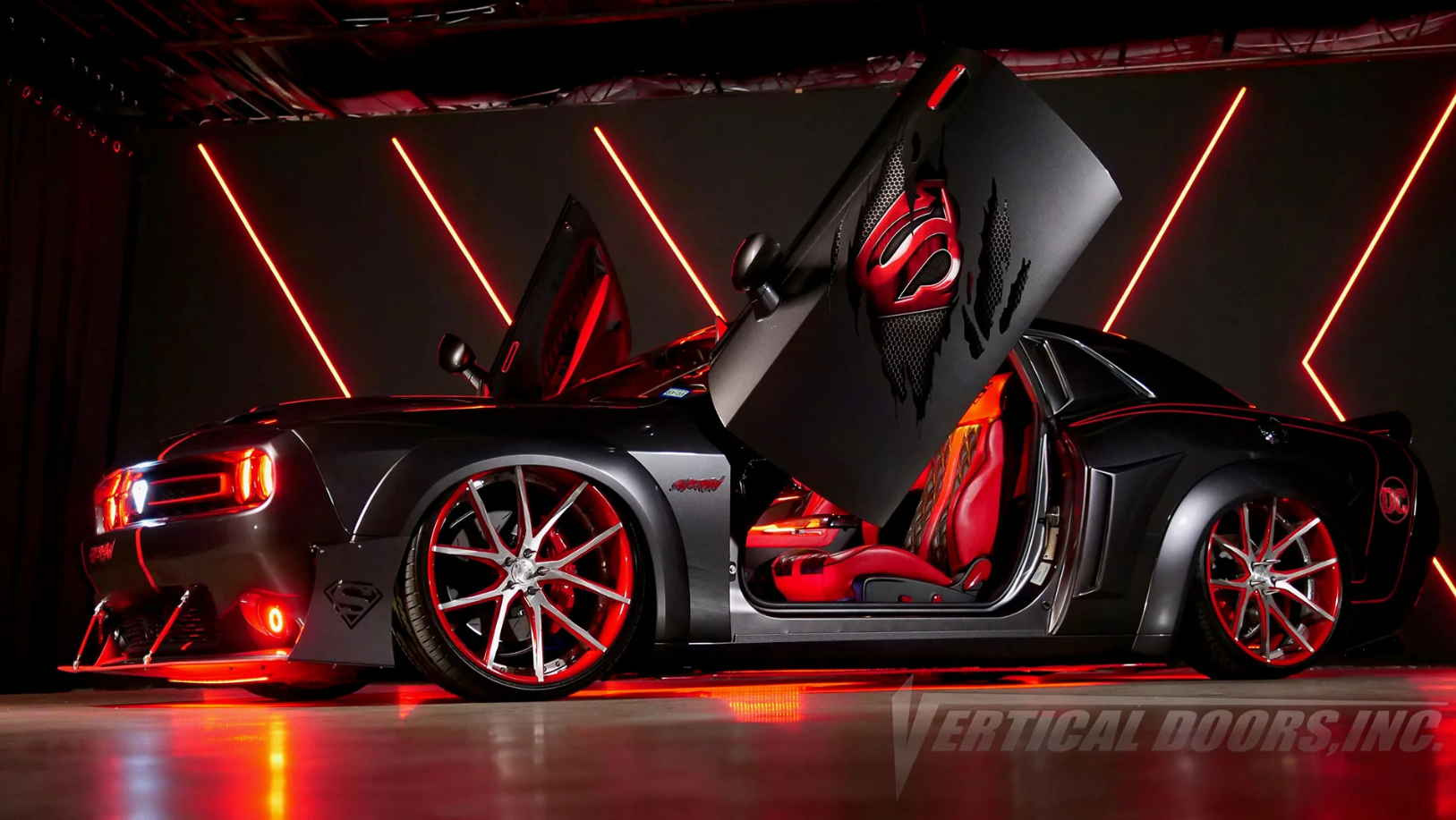 2009 - 23 Challenger Vertical Doors Kit Conversion Hinge Kit