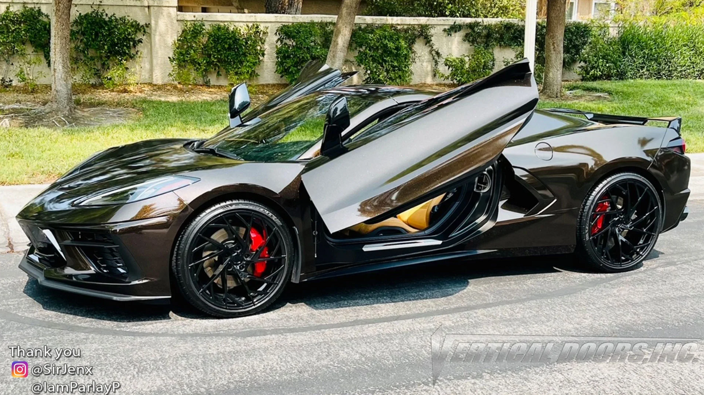 C8 Corvette ZLR Doors Conversion Hinge Kit