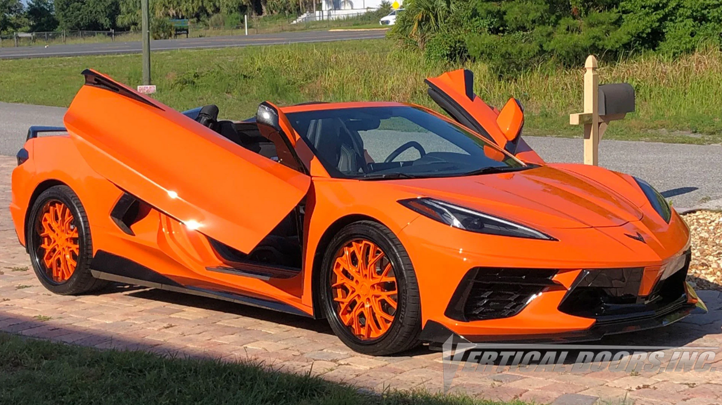 C8 Corvette ZLR Doors Conversion Hinge Kit