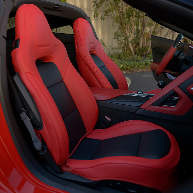2014 - 19 C7 Corvette Premium Custom Leather Seat Covers