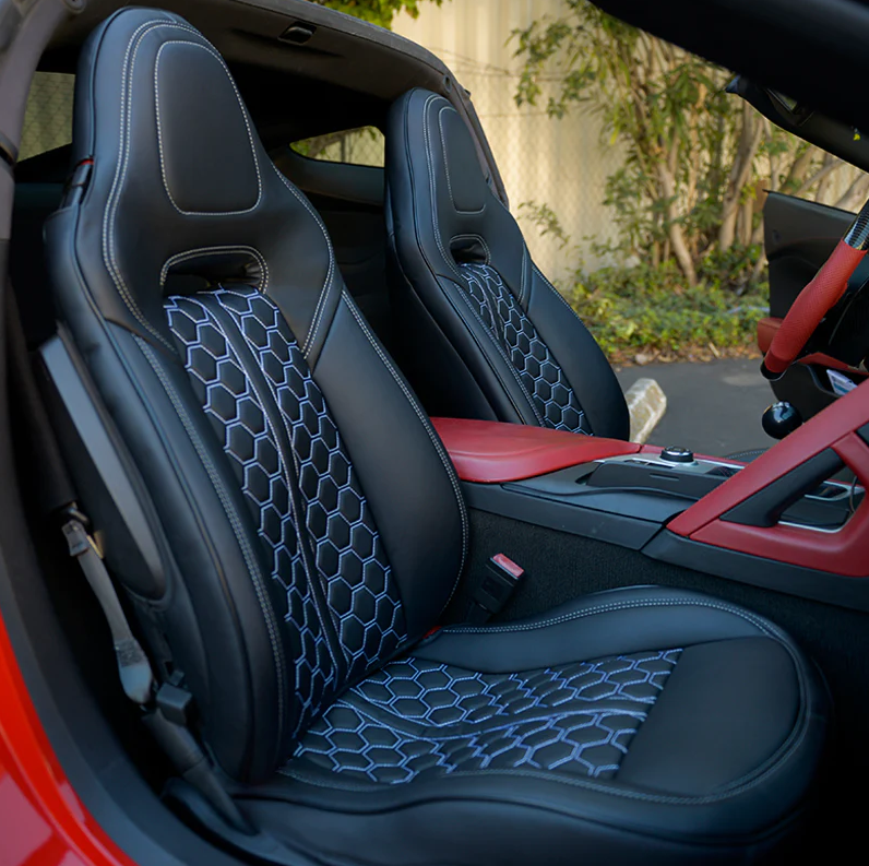 2014 - 19 C7 Corvette Premium Custom Leather Seat Covers