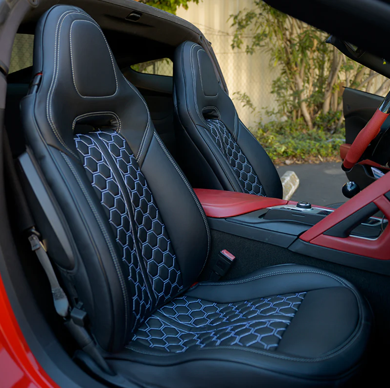 2014 - 19 C7 Corvette Premium Custom Leather Seat Covers