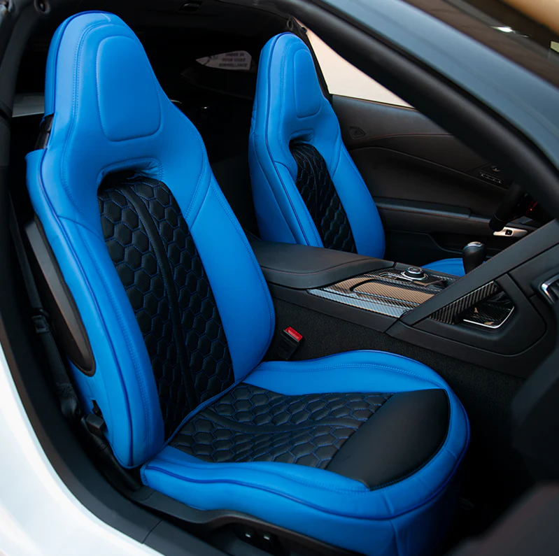 2014 - 19 C7 Corvette Premium Custom Leather Seat Covers