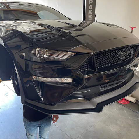 2018 - 23 Mustang GT/PP Standard Splitter Extensions
