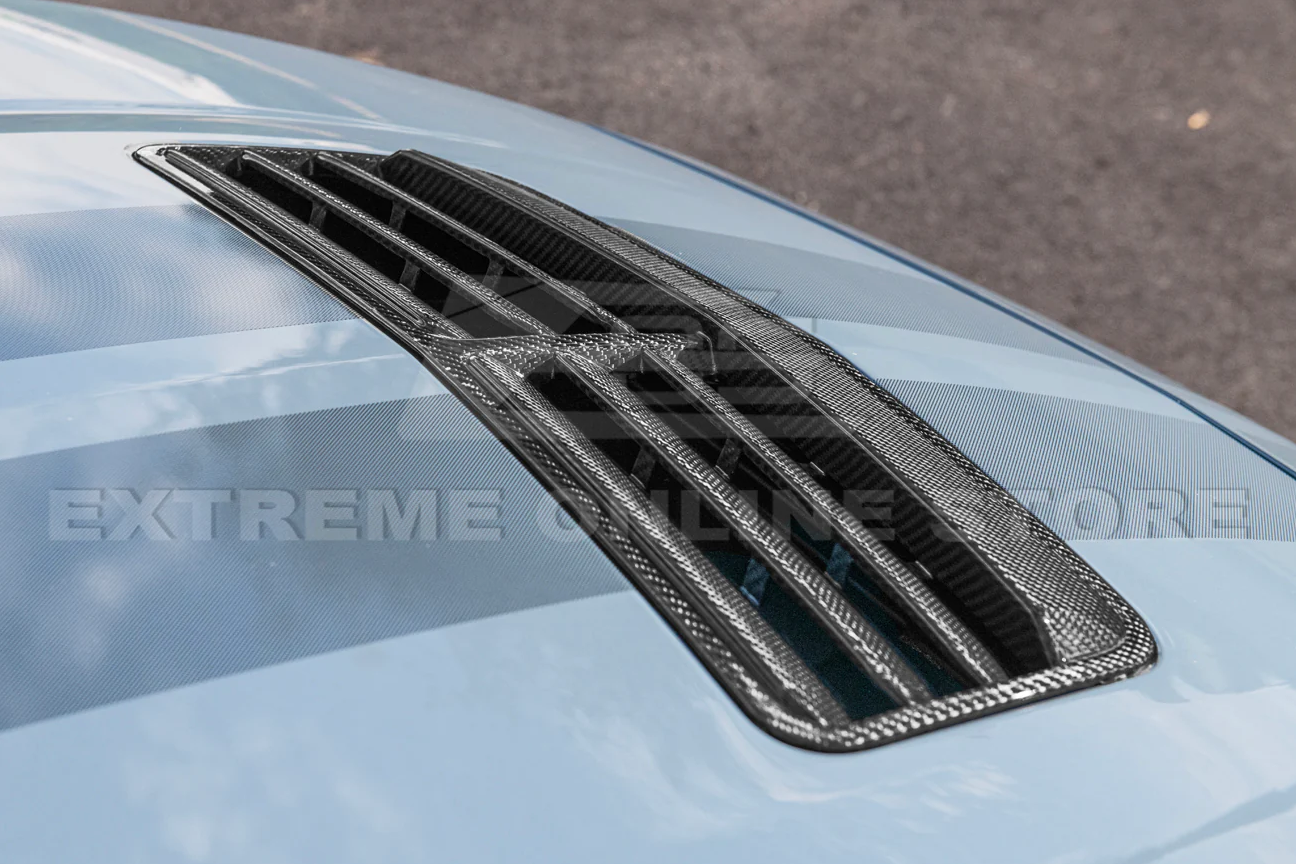 2024+ Mustang S650 Carbon Fiber Hood Vent