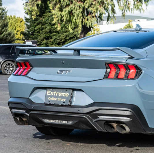 2024+ Mustang S650 Carbon Fiber Rear Tail Light Trim Bezel Cover