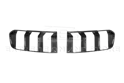 2024+ Mustang S650 Carbon Fiber Rear Tail Light Trim Bezel Cover