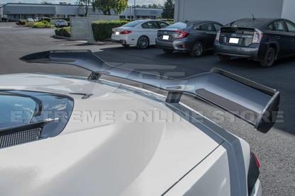 C8 Corvette Z06 Z07 Carbon Fiber High Wing Extensions