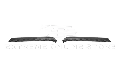 C8 Corvette Z06 Z07 Carbon Fiber High Wing Extensions