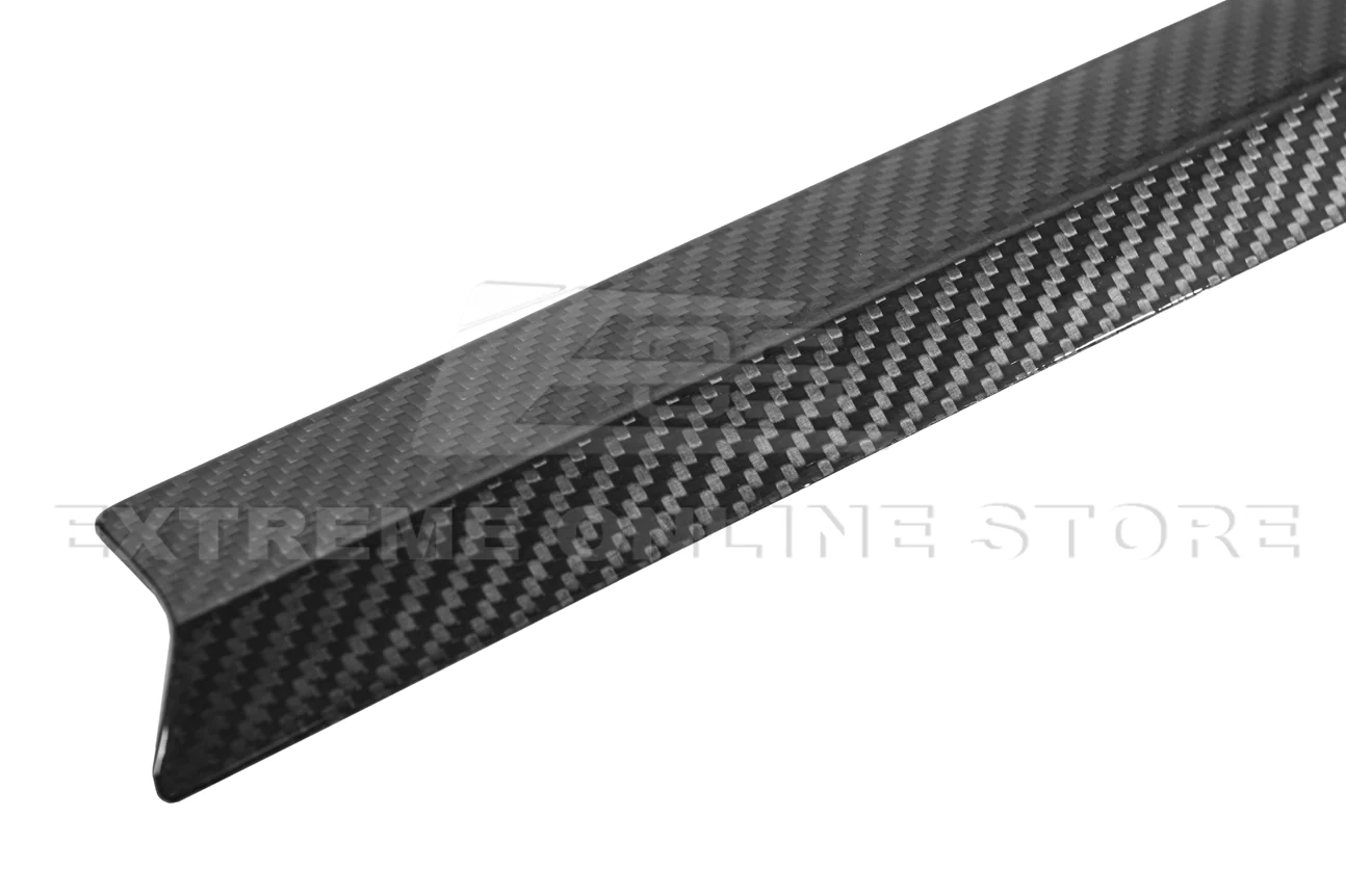 C8 Corvette Z06 Z07 Carbon Fiber High Wing Extensions