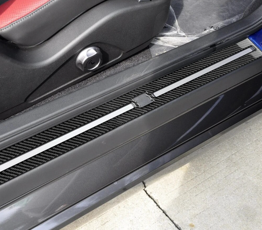 2008 - 16 Nissan GTR R35 Real Carbon Fiber Door Sills | Next-Gen Carbon