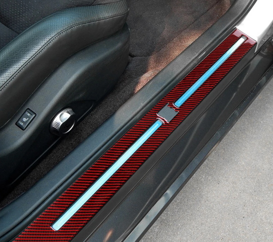 2008 - 16 Nissan GTR R35 Real Carbon Fiber Door Sills | Next-Gen Carbon