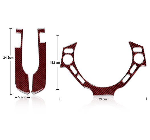 2008 - 16 Nissan GTR R35 Carbon Fiber Steering Trim Kit | Next-Gen Carbon