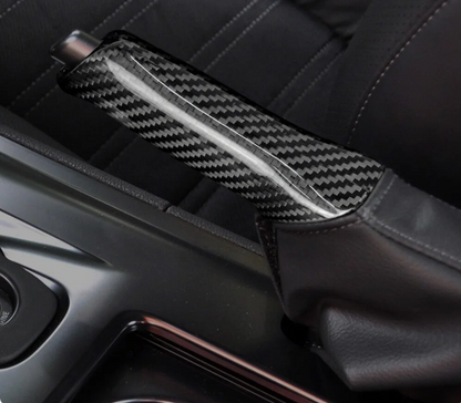 2008 - 16 Nissan GTR R35 Carbon Fiber Emergency Brake Handle Cover | Next-Gen Carbon