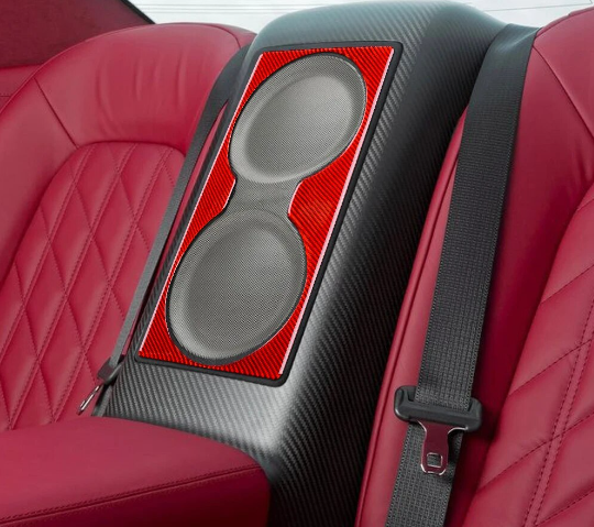 2008 - 16 Nissan GTR R35 Carbon Fiber Rear Speaker Trim | Next-Gen Carbon